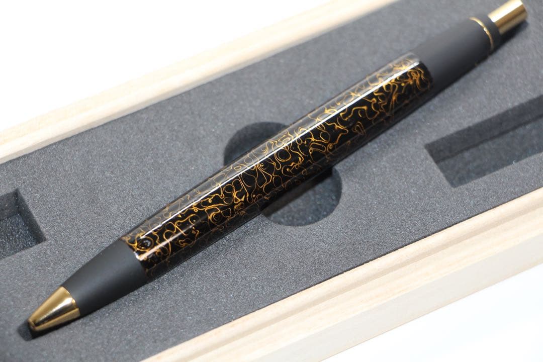 野原工芸 光春塗り コラボ商品 ボールペン 金箔