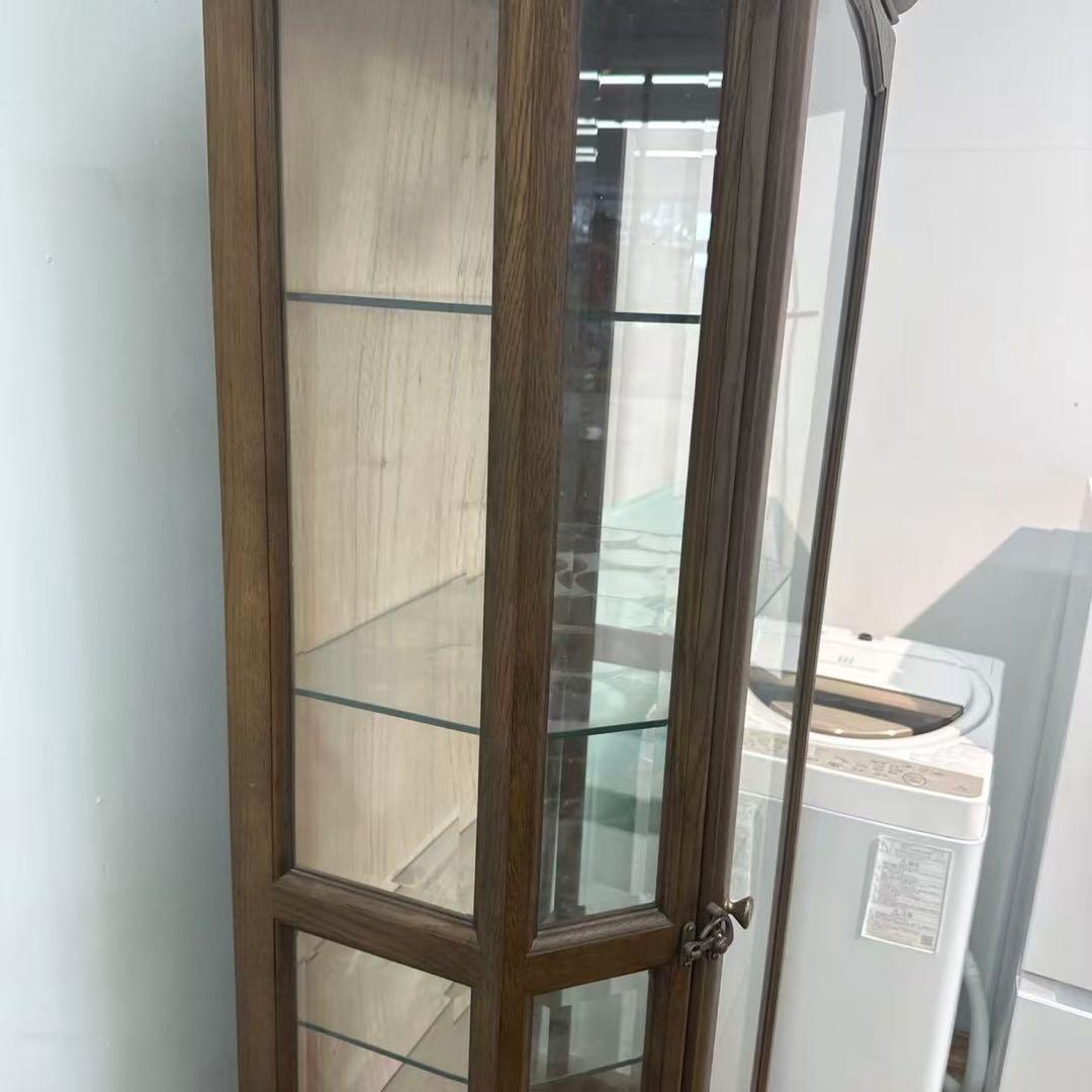 正規 品家具・インテリア - 旭川 三陽家具工業 ガラスキャビネット