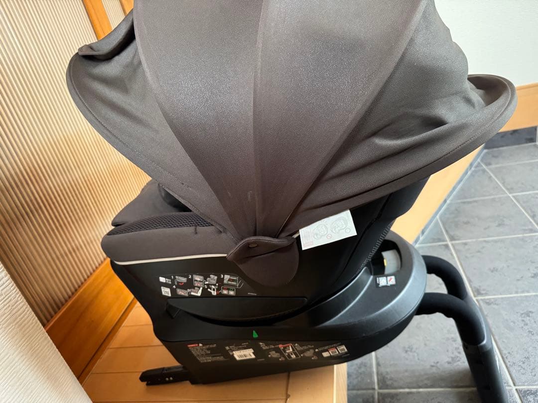 【美品】エールべべ クルット5i グランス ISOFIX 最上位モデル