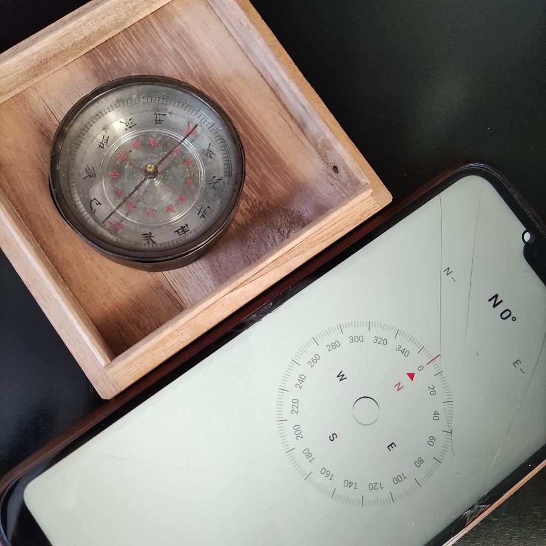 方位磁針 十二支 希少 戦前？ アンティーク コレクション 骨董品