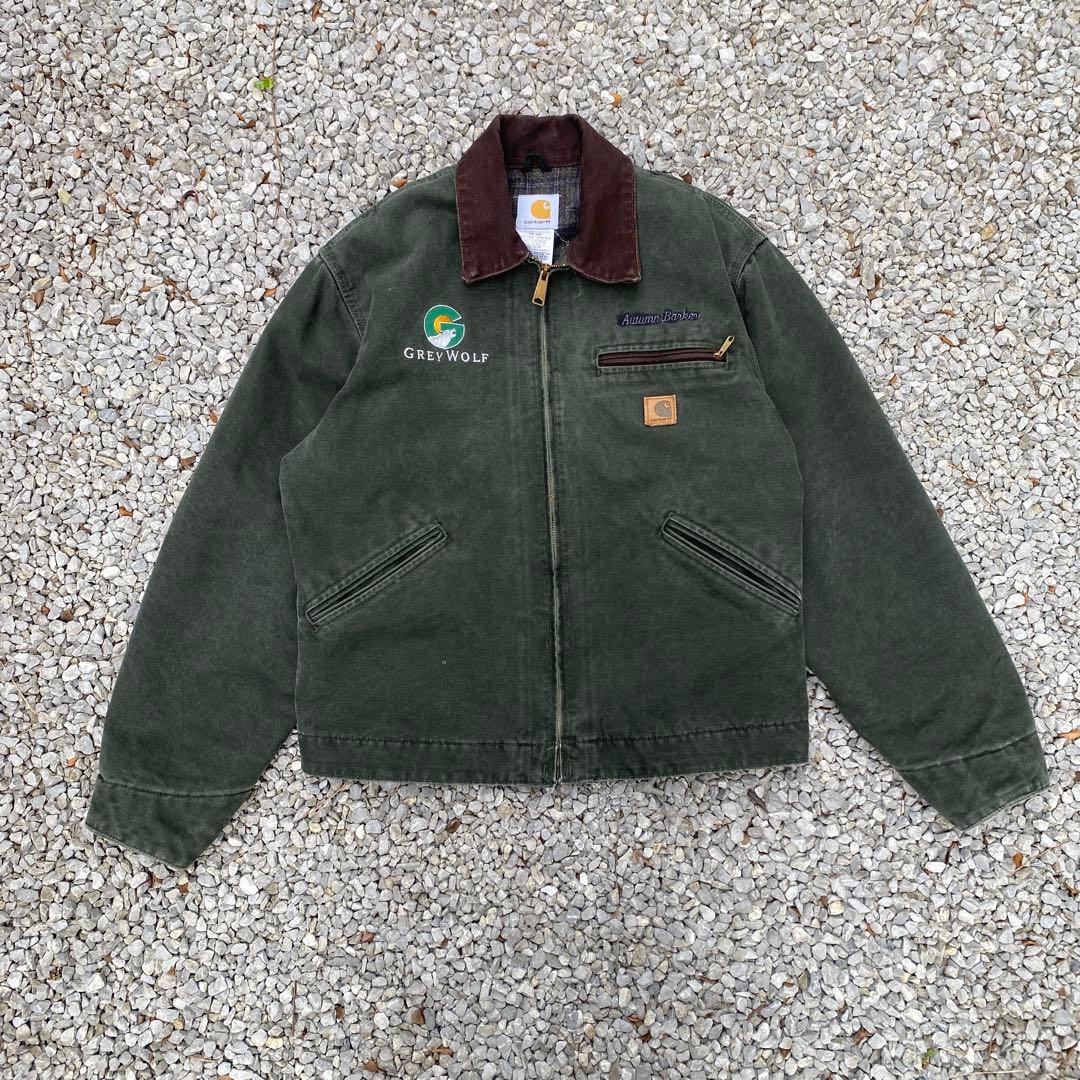 Carhartt デトロイトジャケット モスグリーン Carhartt カーハート