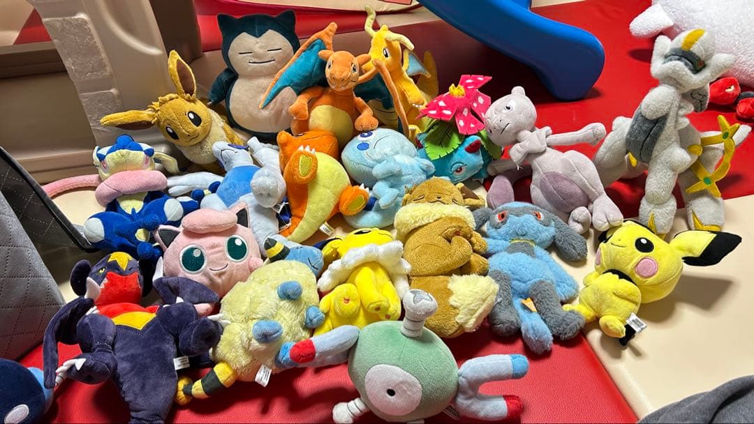ポケモン ぬいぐるみ　ポケットモンスター　ポケモンセンター ぬいぐるみ ラティアスラティオスピカチュウ ポケモンセンターフクオカ