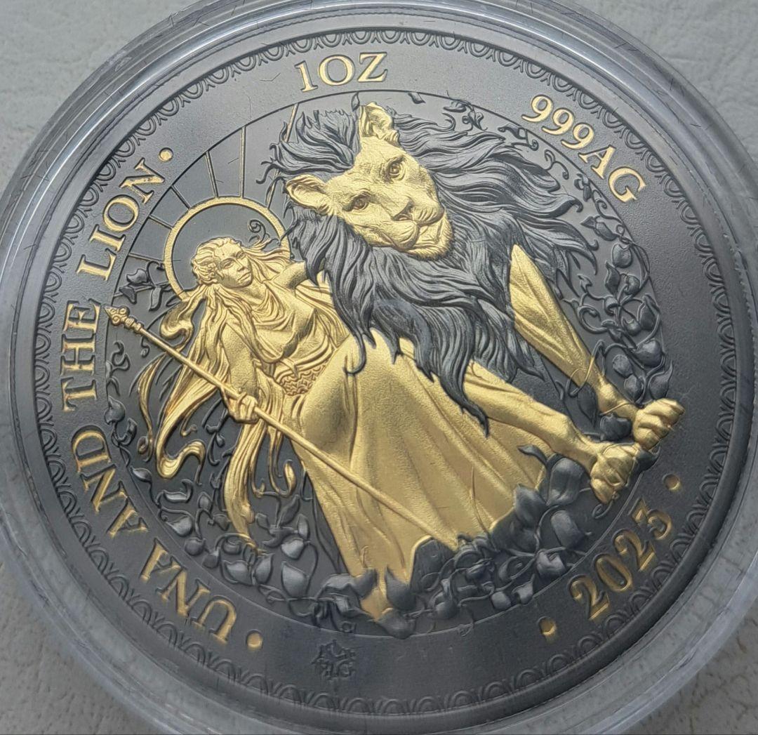 たま様専用 限定500枚ゴールドブラックエンパイア「ウナとライオン