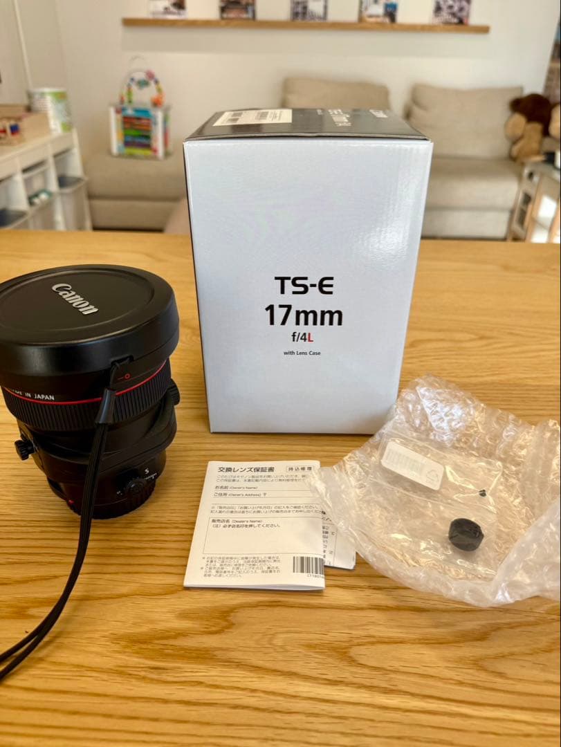 美品　Canon キヤノン TS-E17mm f4L TS-E17mm F4L：レンズ交換式カメラ・レンズ｜個人｜キヤノン