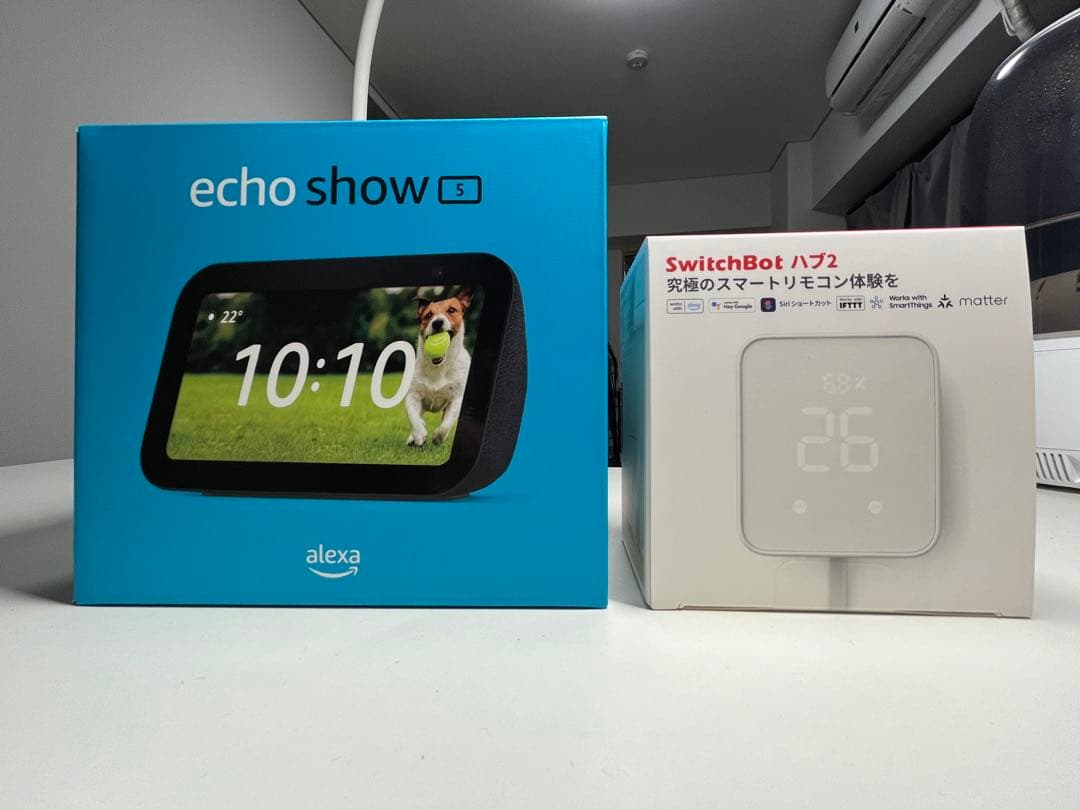 alexa Echo ブラック+Switch Botセット