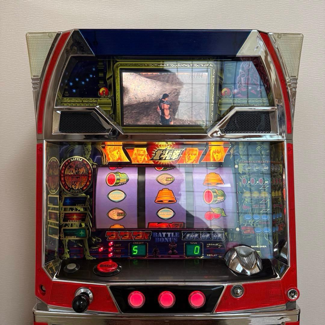 パチスロ 4号機 初代 北斗の拳 ケンシロウパネル スロット 北斗 の 拳