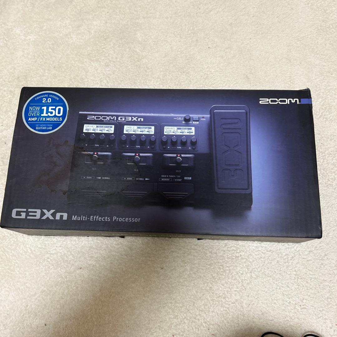 ZOOM G3Xn マルチエフェクター 箱、ACアダプター付き - メルカリ