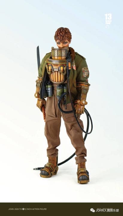 ブラック13パークBlack13park 重装甲天狗赤虎 トラ侍1/6ミリタリー