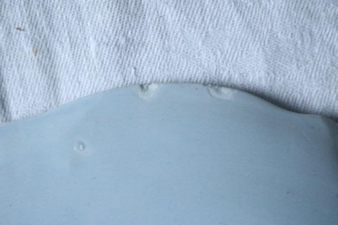 フランス　アンティーク　creil montereau ペールブルー　オランダ