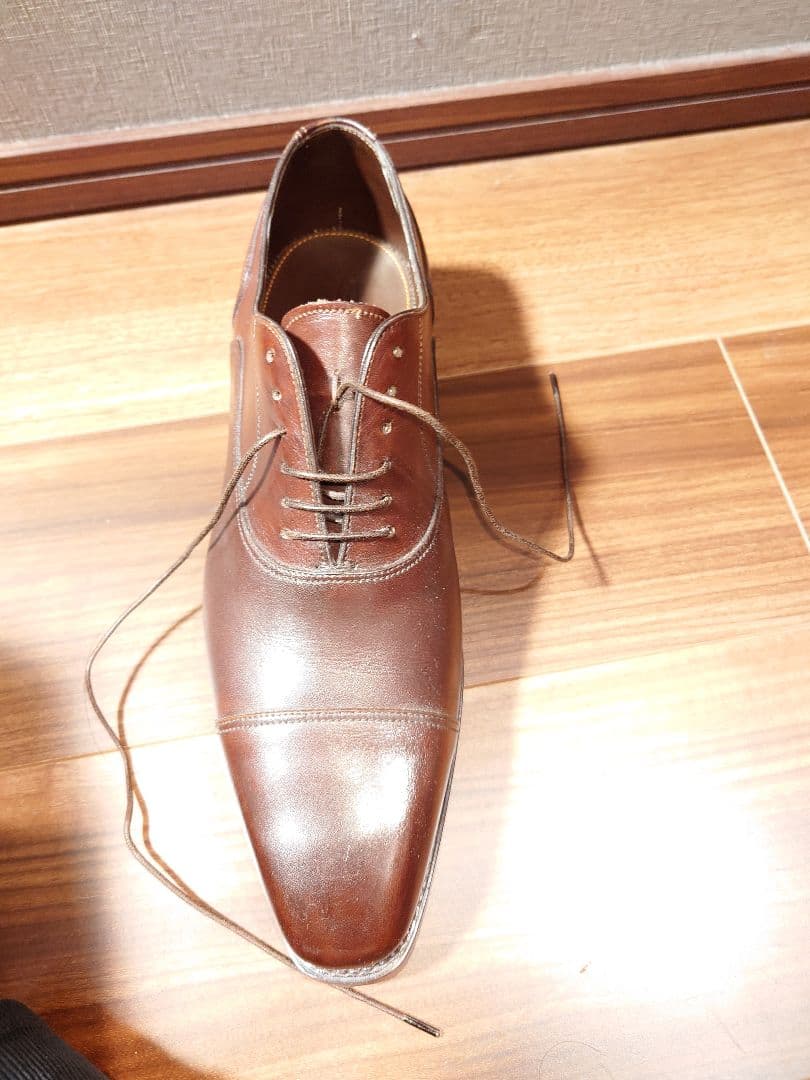 【新品・未使用】サントーニ　ストレートチップ 6.5