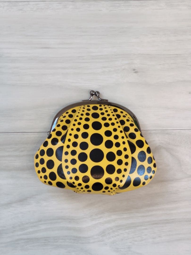 草間彌生：がま口 小 パンプキン イエロー