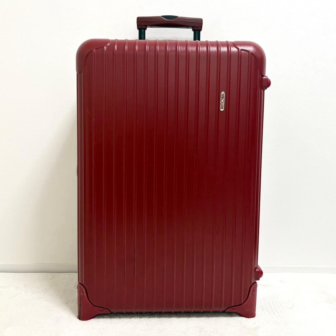 美品】RIMOWA リモワ サルサ レッド キャリーケース 63L 2輪 - メルカリ