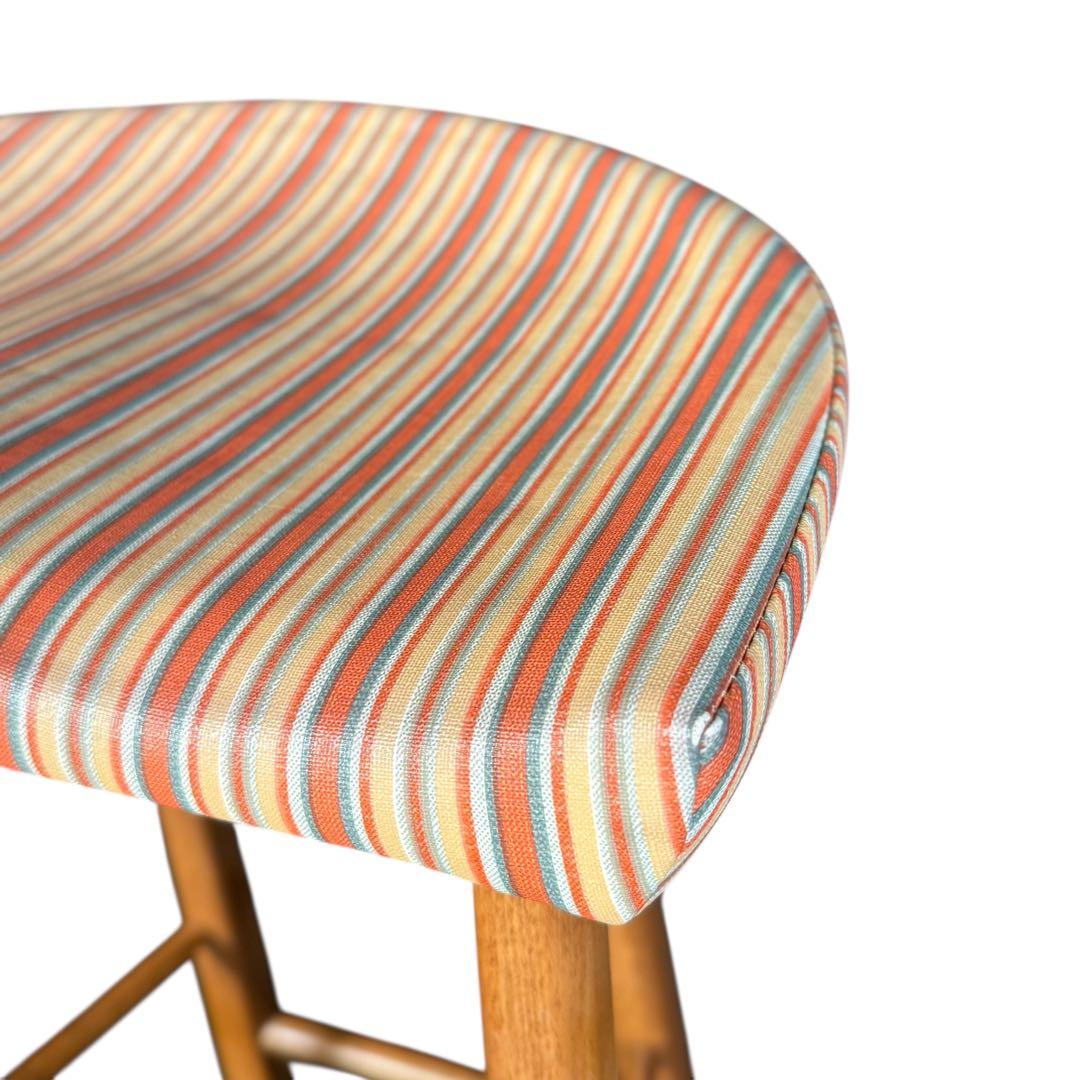 HR899 COLORE ハイスツール Craftool 1脚　オレンジ系