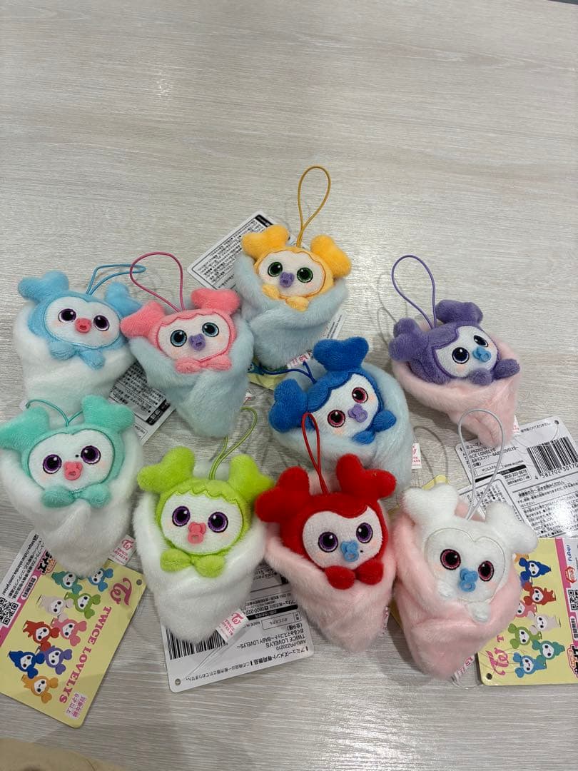 MISAMO】TWICE LOVELYS おくるみマスコット ミサモ3種セット TWICE