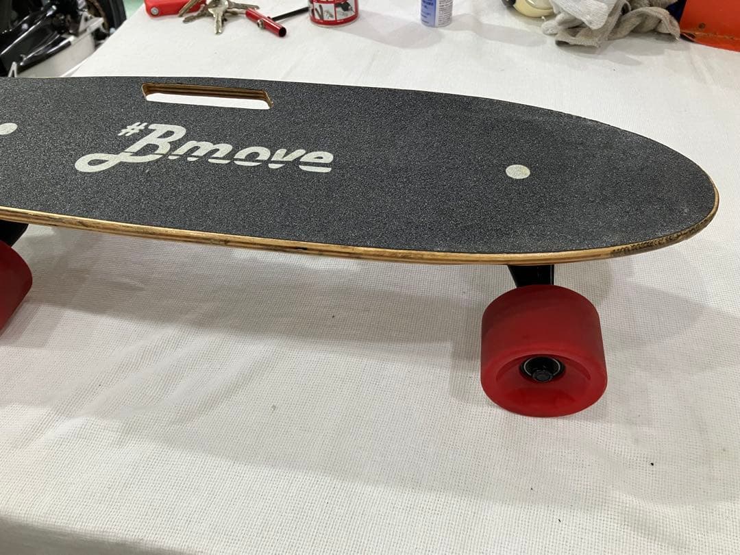#shoooさん専用Bmove 電動スケボー ブラックデッキ レッドホイール