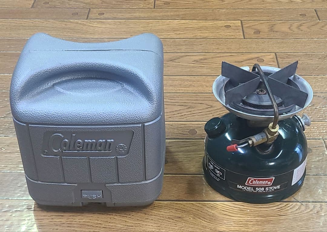 Coleman 508 ツーレバー 1990年7月製 ジャンク ビンテージ