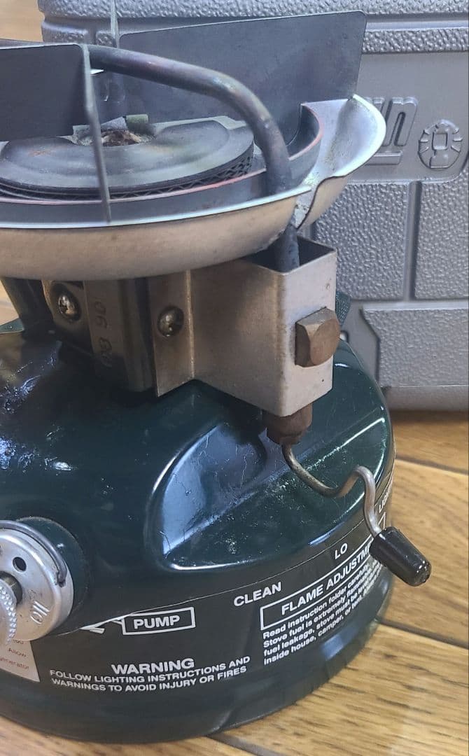 Coleman 508 ツーレバー 1990年7月製 ジャンク ビンテージ