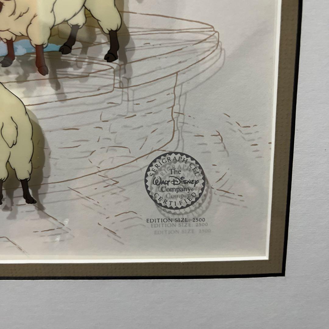 ディズニー 美女と野獣 セル画 2500枚限定 1990年代