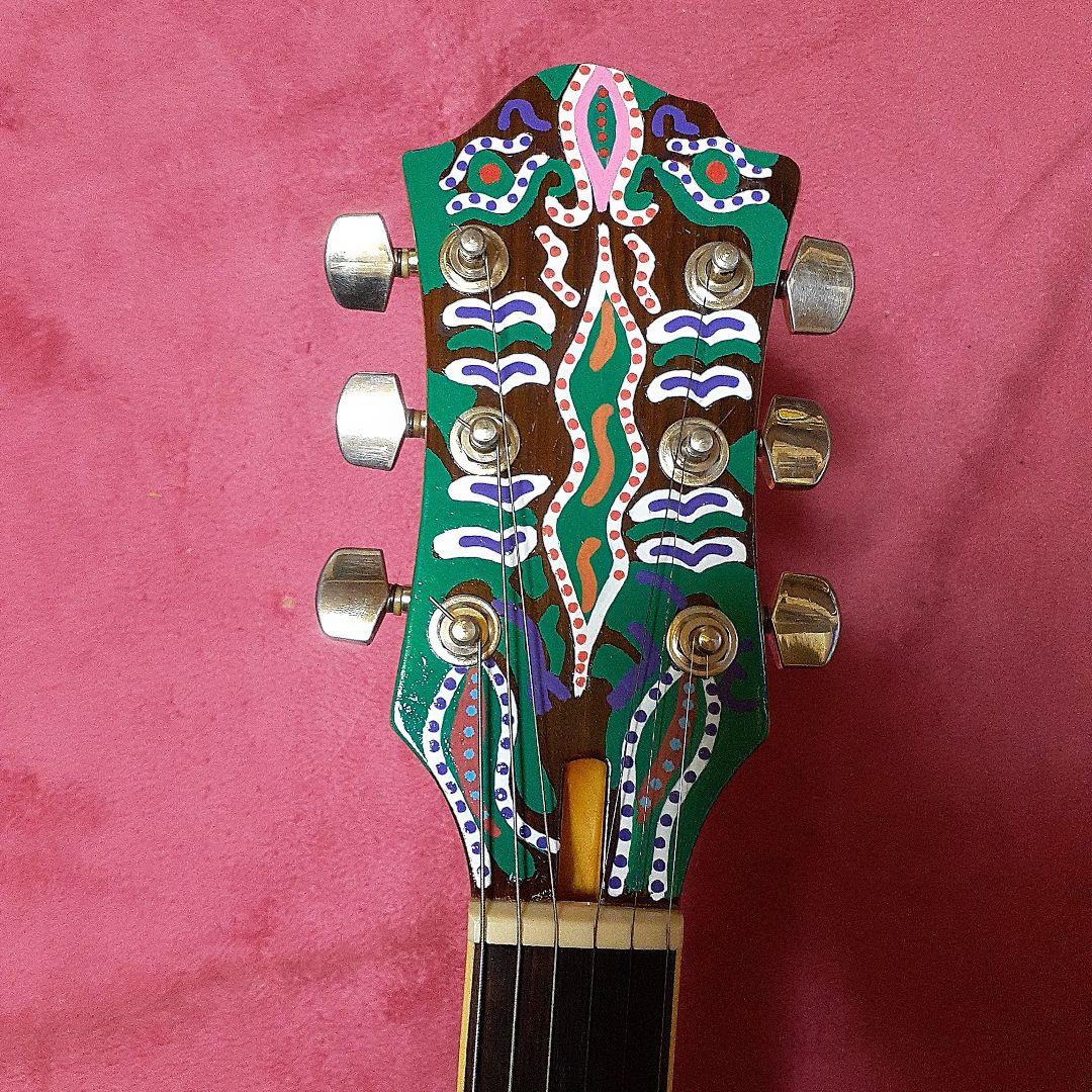 【良・美品】サイケペイント・hideモデル。モッキンバードエレキギター。