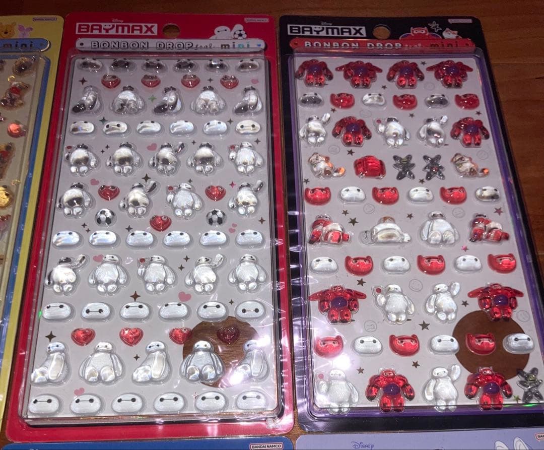 ボンボンドロップシール mini ディズニー 全8種コンプリート