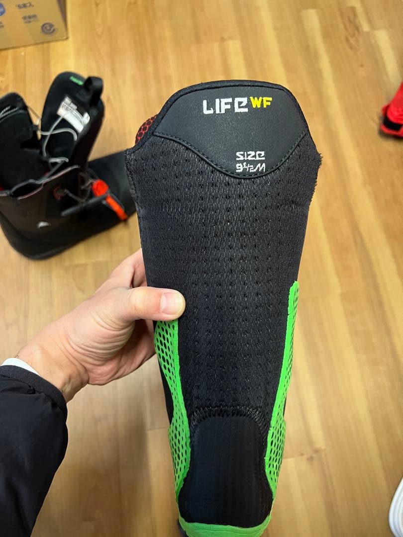 Burton ion Asian wide男子スノーブーツ