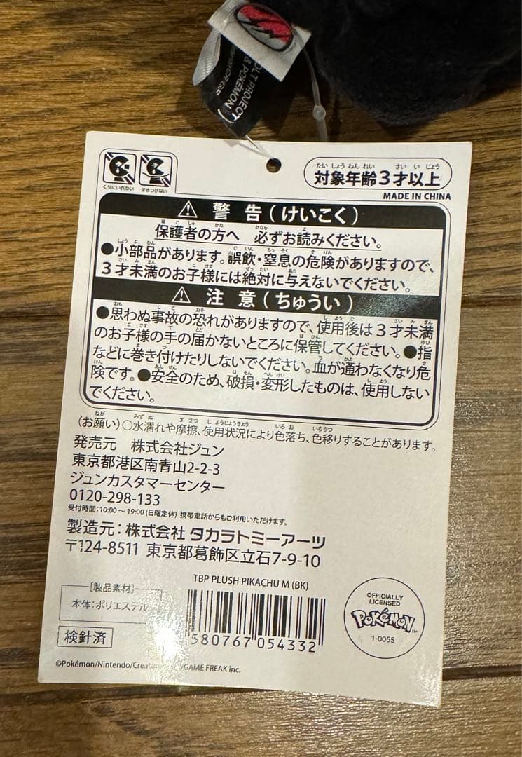 フラグメント　ピカチュウ　M