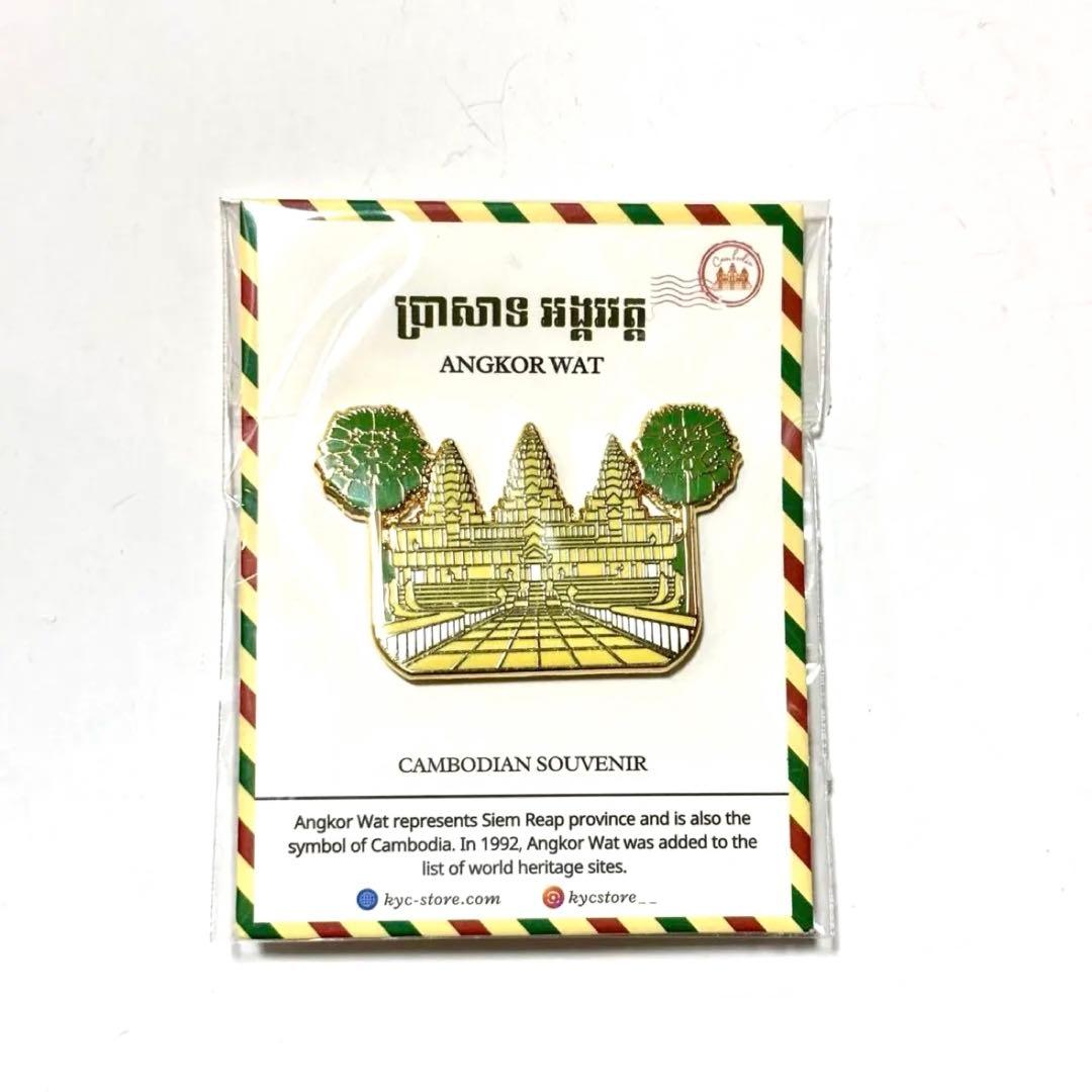 ラストセット】大阪関西万博 2025年 カンボジア館 パビリオン ピンバッジ