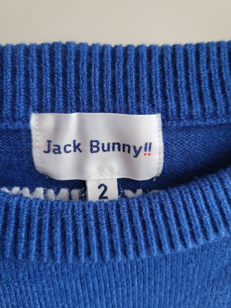 【Jack Bunny!!】 セーター ブルー サイズ2