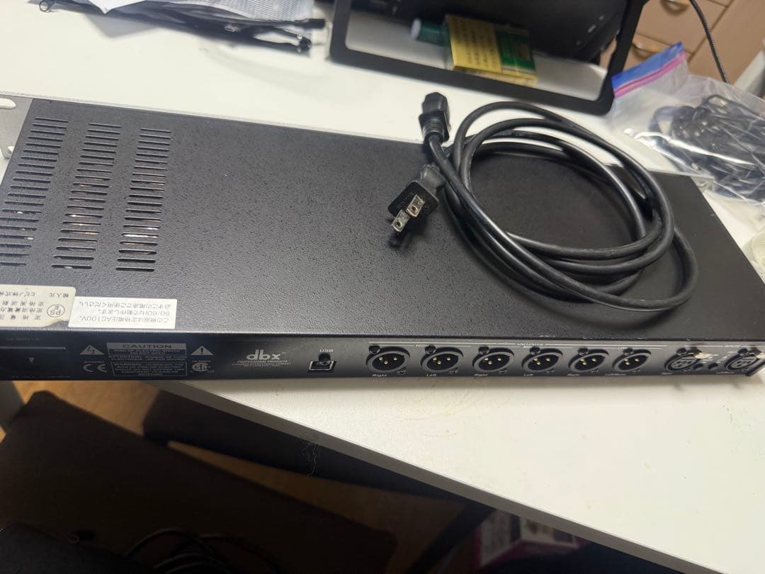 dbx Dack PA+2入力6出力マルチプロセッサー