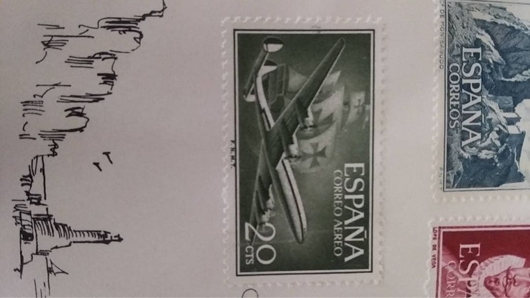 外国切手 切手 スペイン切手 郵便切手 記念切手 古切手 アンティーク