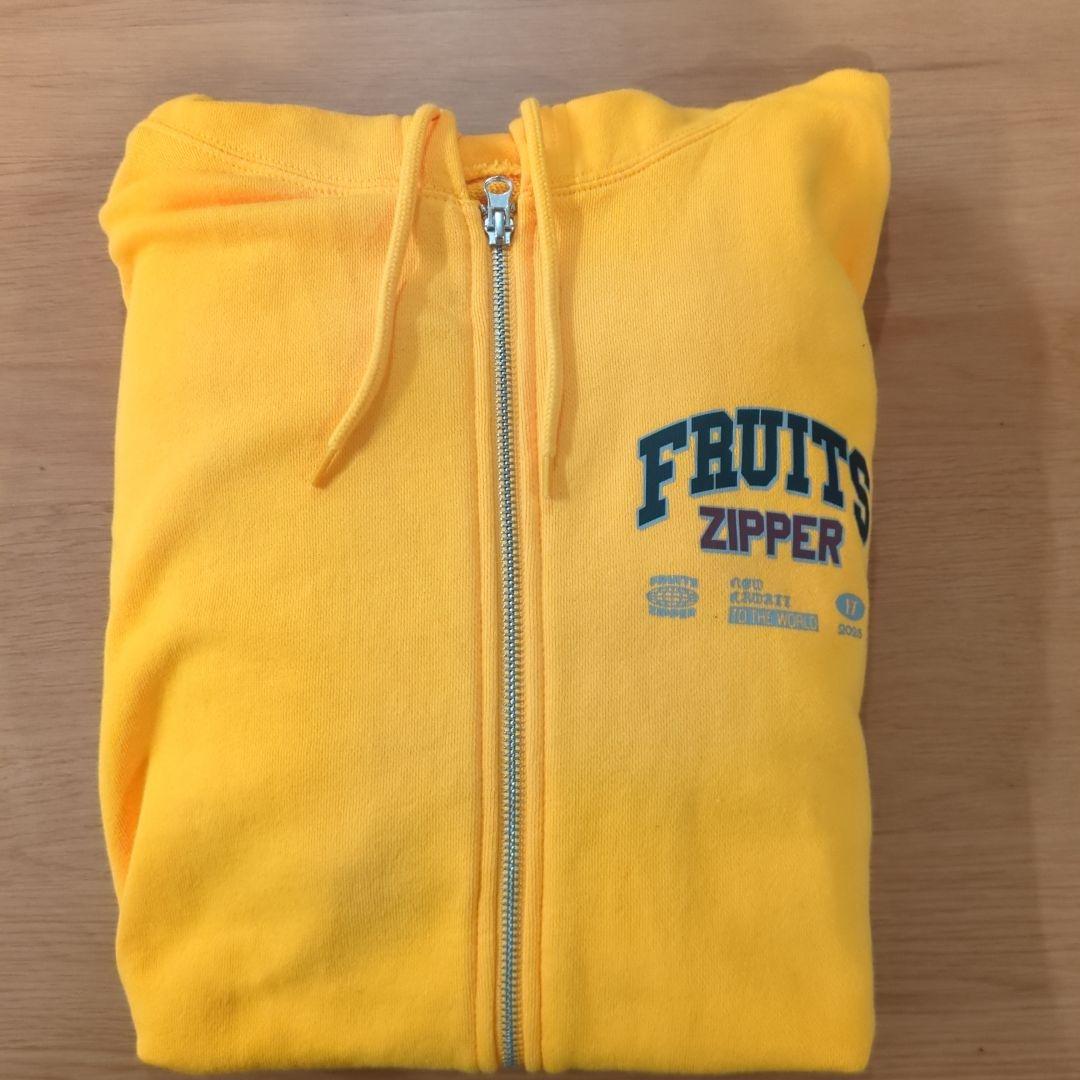 【未使用】FRUITS ZIPPER　鎮西寿々歌　FC会員限定パーカー ファンクラブ限定】 FRUITS ZIPPER 鎮西寿々 パーカー 11/11（月
