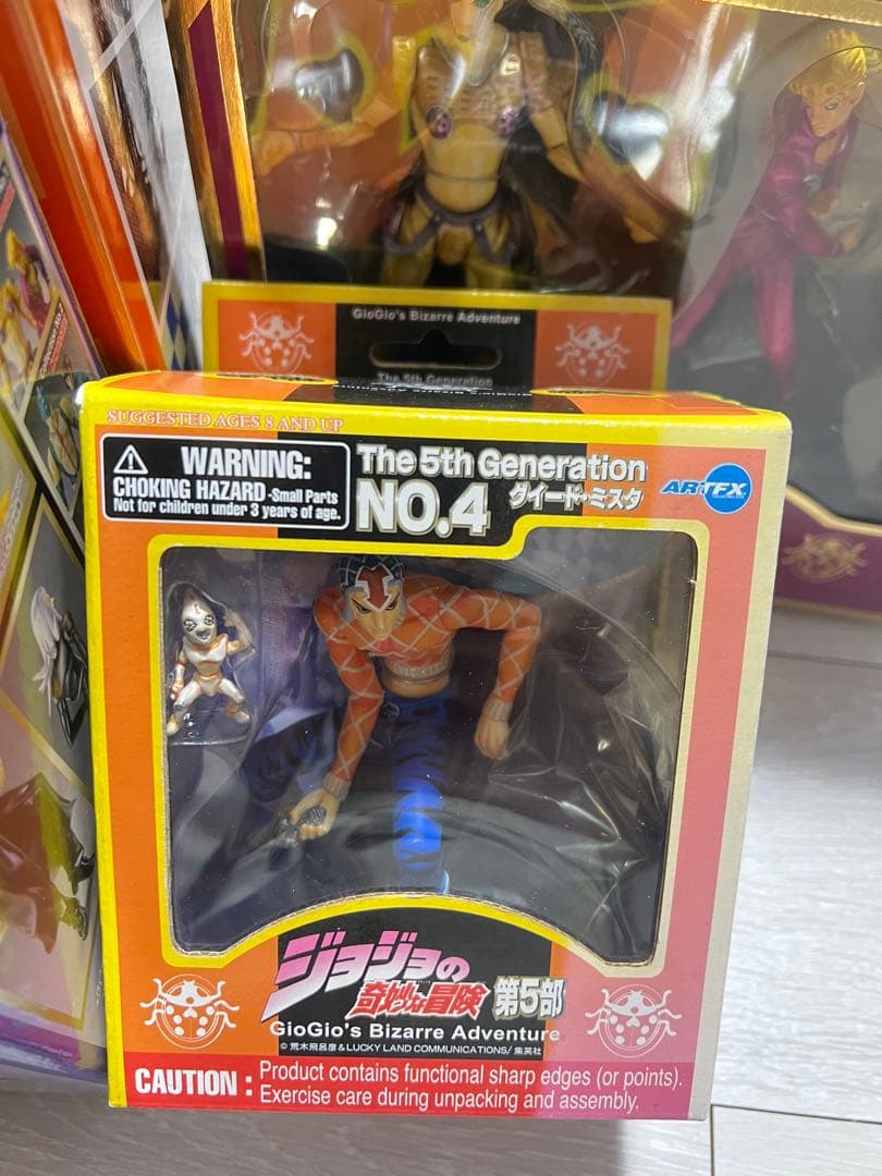 ジョジョの奇妙な冒険 ARTFX フィギュア8体セット