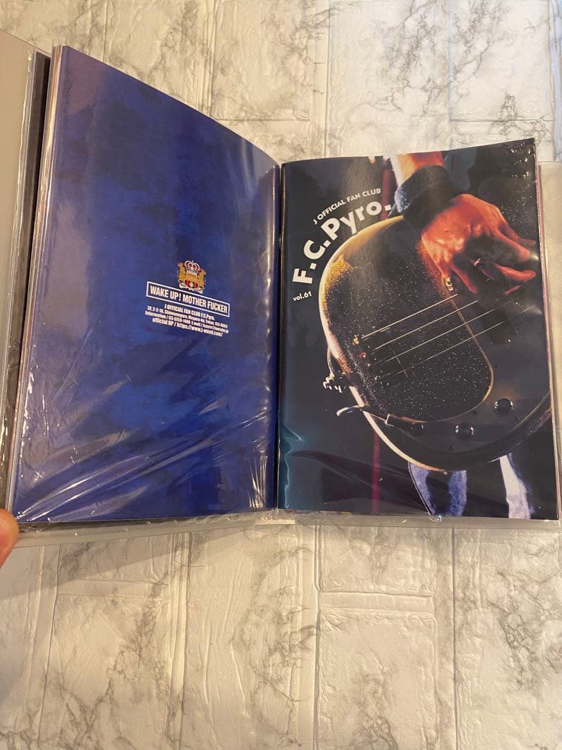 会報ファイル 5冊 会報vol.1-66LUNA SEA J 6と9欠品