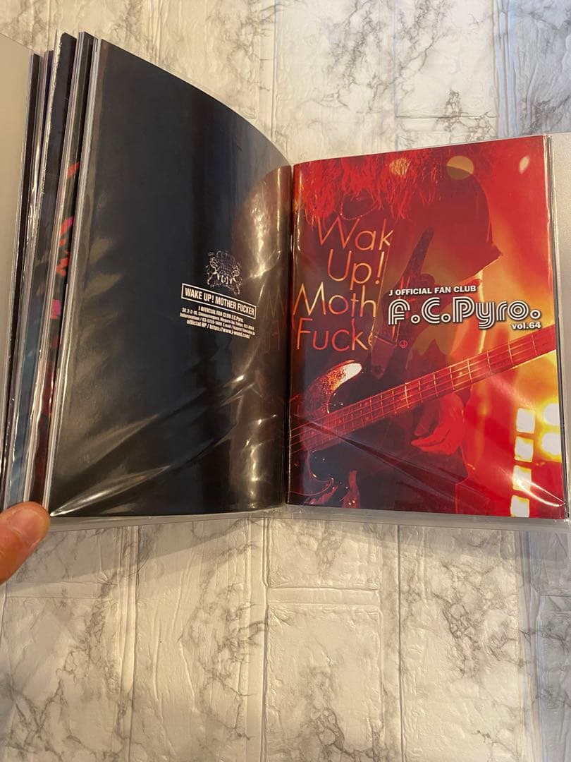 会報ファイル 5冊 会報vol.1-66LUNA SEA J 6と9欠品