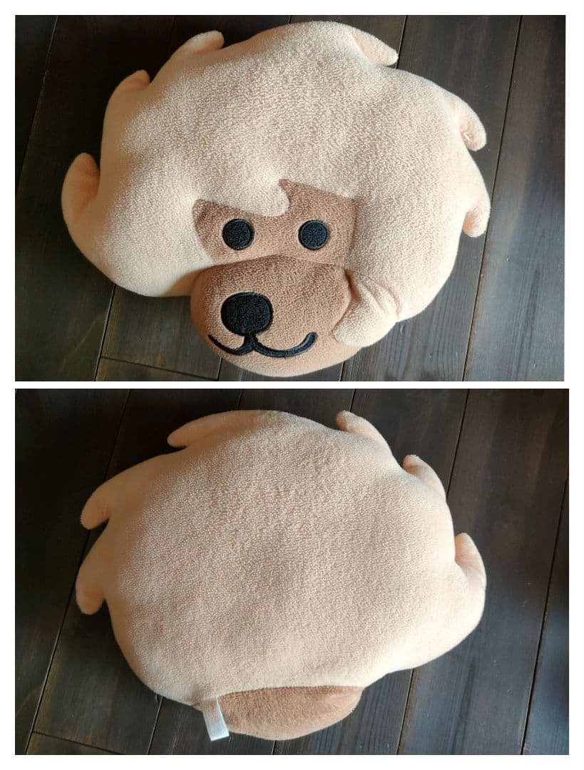 アフロ犬　ぬいぐるみ・PART3×4体＆フェイスクッション3個まとめ売り