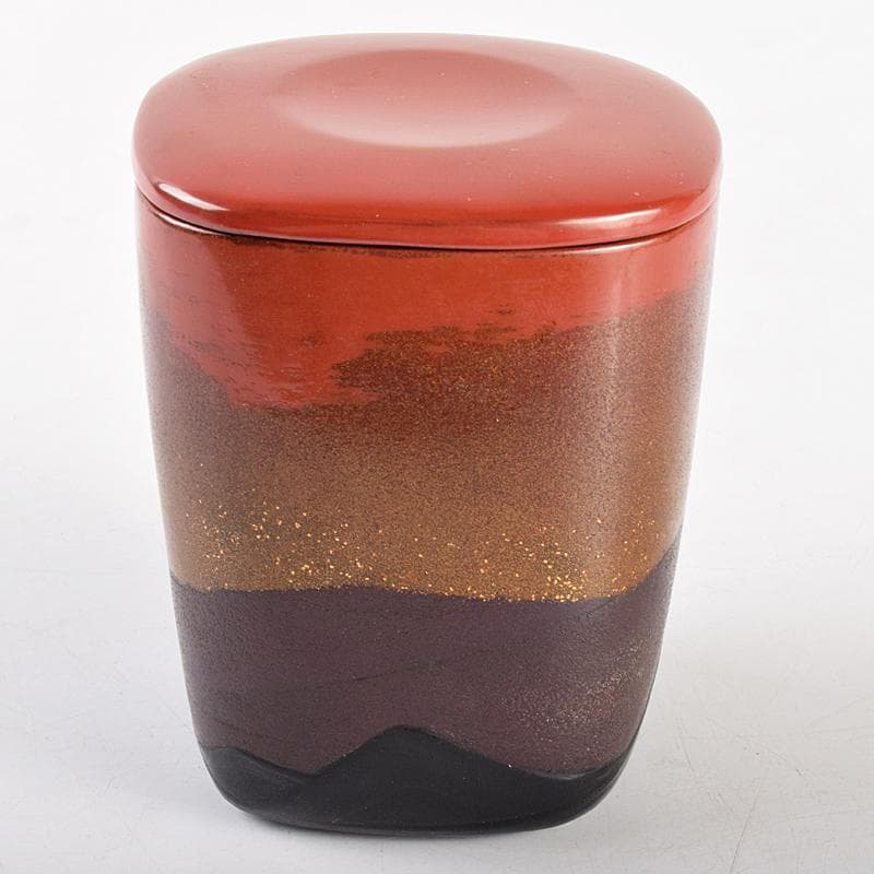 駿河漆器　蒔絵師　諸井治郎作　梨地富士山蒔絵　替茶器　桐箱　V　R5060