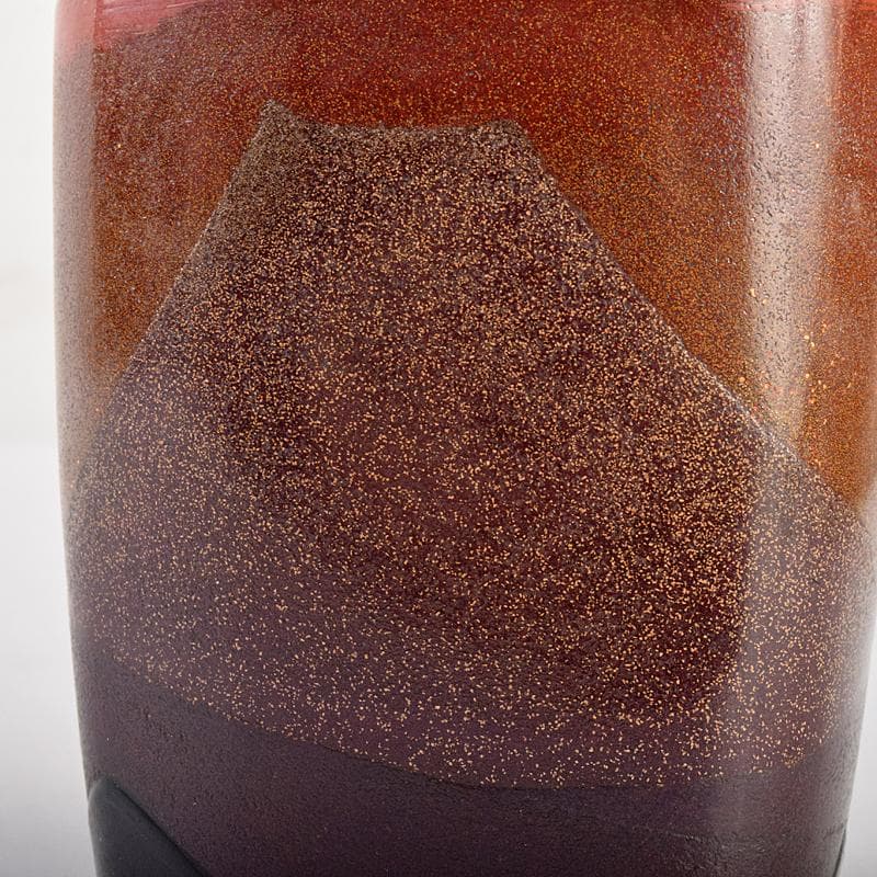 駿河漆器　蒔絵師　諸井治郎作　梨地富士山蒔絵　替茶器　桐箱　V　R5060