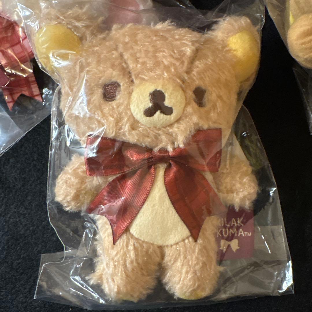 リラックマ　ロフト限定　ぶら下げぬいぐるみ5点フルセット