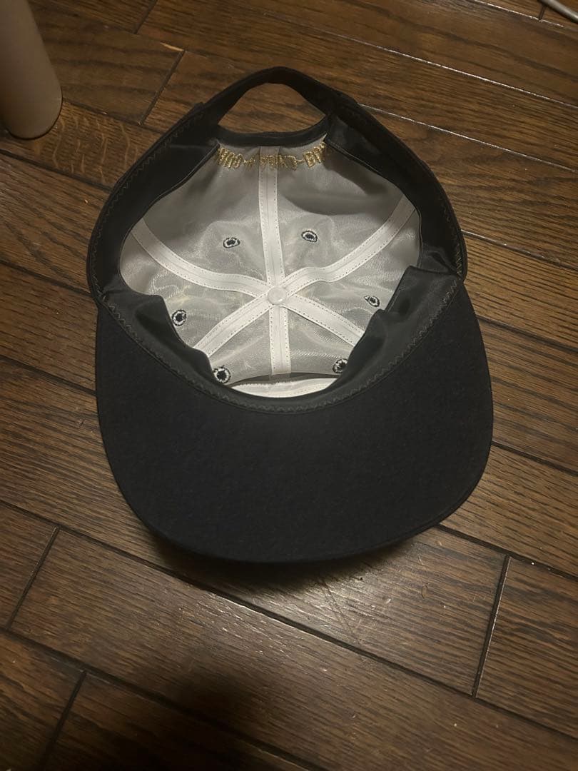 りょう様専用 ZIPANG 黒 キャップ ゴールド刺繍 - メルカリ