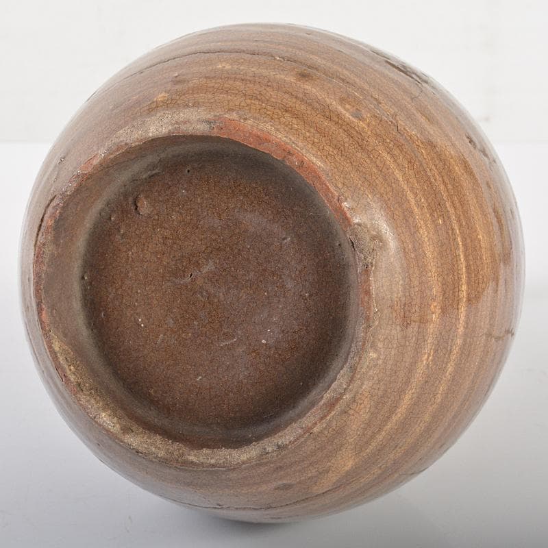 唐津焼 鶴首瓶 徳利 時代箱付 V R6431