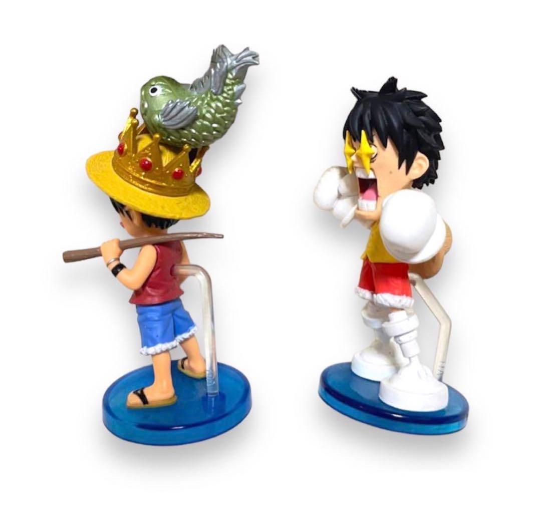 ワンピース　ルフィ　ミニフィギュア　ワールドコレクタブルフィギュア　7個セット