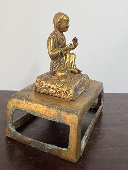 仏教美術•鍍金仏•古銅　H0-00