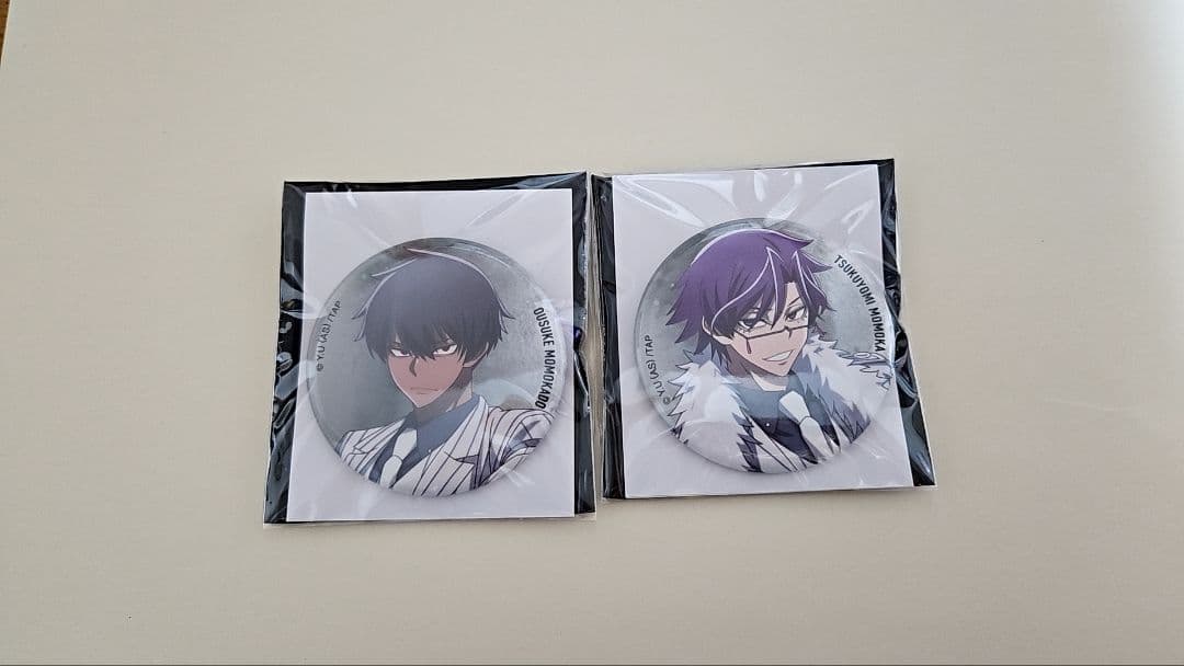 桃源暗鬼 ベースヤードトーキョー 月詠&桜介 缶バッジ - メルカリ