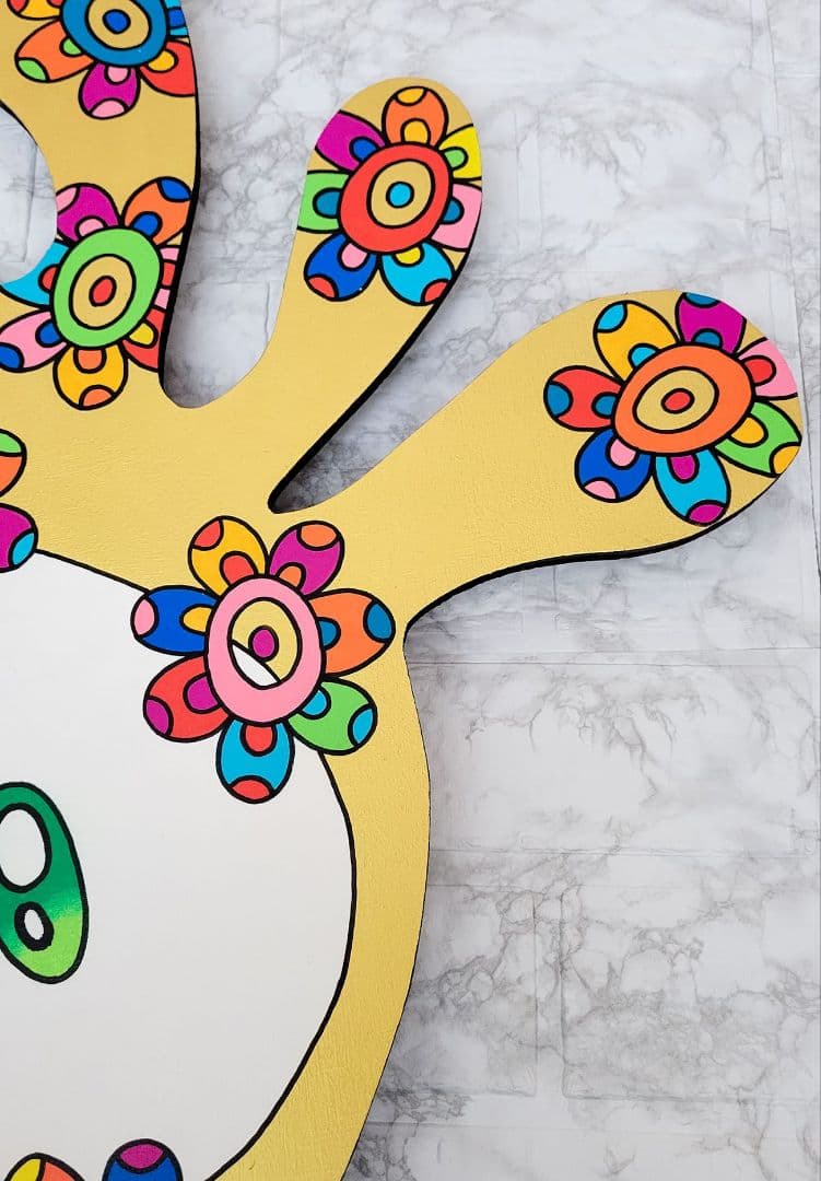 ★鈴木哲也★合板(670×630mm)アクリル原画1点物★送料無料#136