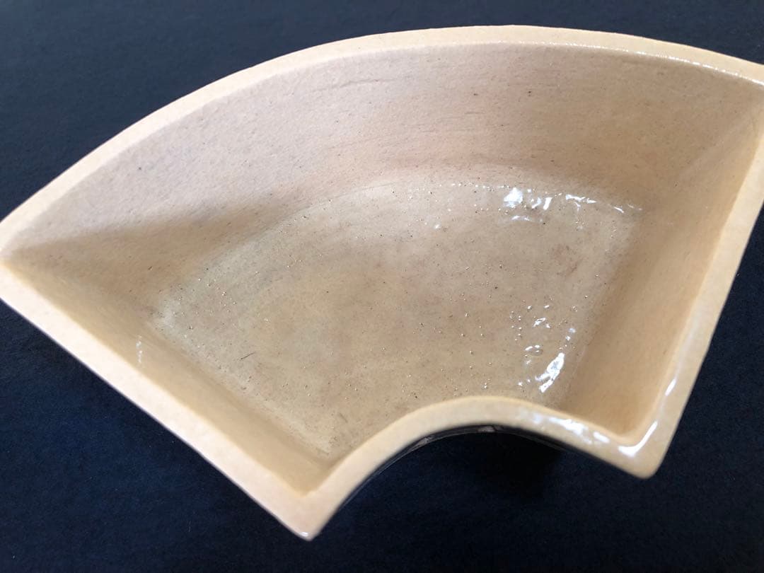 《R》懐石 扇面 向付5客 陶山造 小鉢 共箱　250725F1