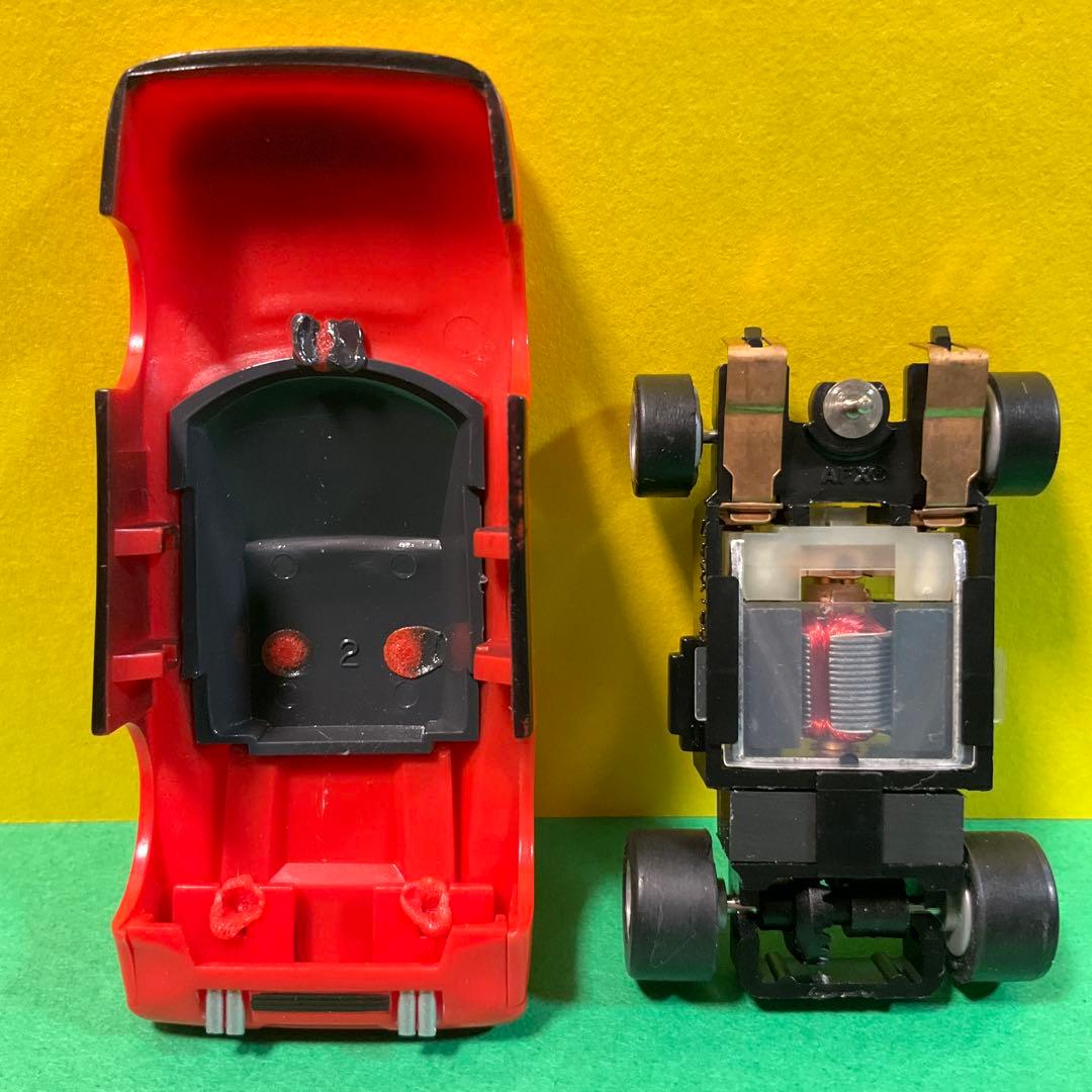 AFX HO トミー TOMY テスタロッサ フェラーリ スロットカー 箱あり