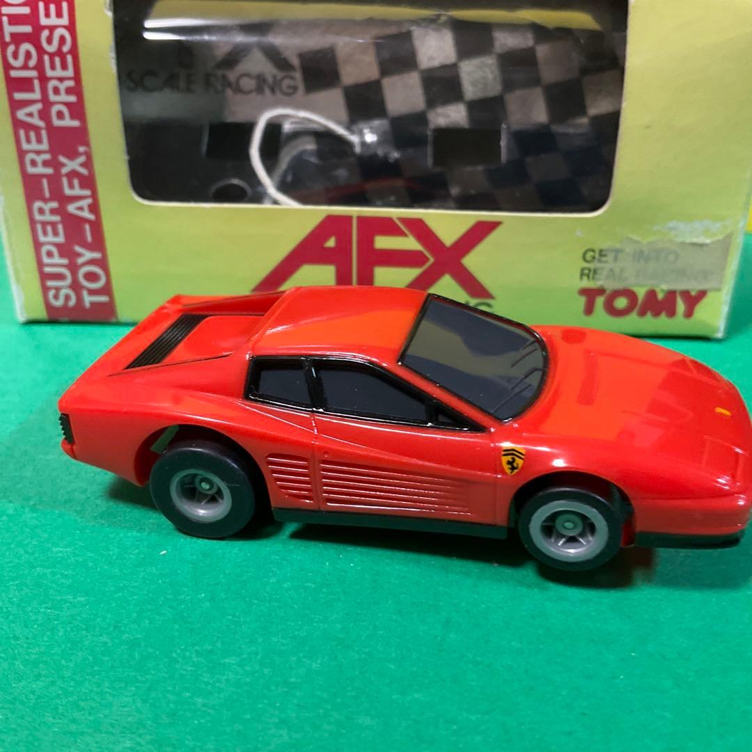 AFX HO トミー TOMY テスタロッサ フェラーリ スロットカー 箱あり
