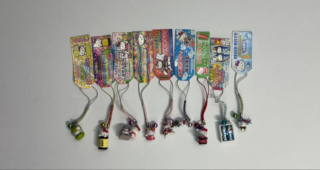 公*o様 【レアあり】ご当地キティ根付　セット(C)