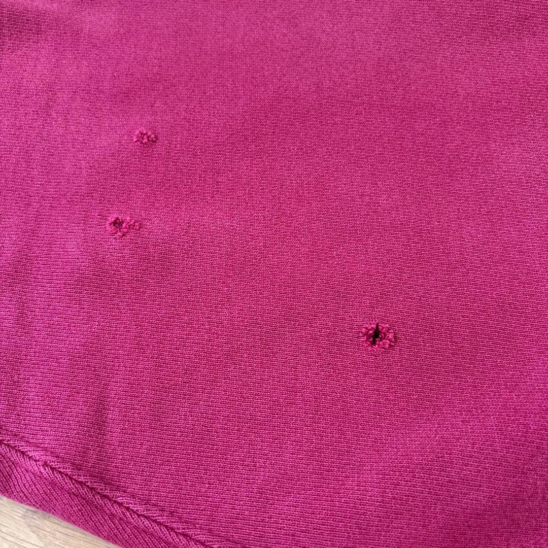 ビンテージ　USA製　チャンピオン　目付きRWパーカーXXL ルビーレッド