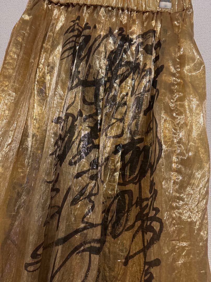 JUNYAWATANABE ジュンヤワタナベ　メタリックスカート